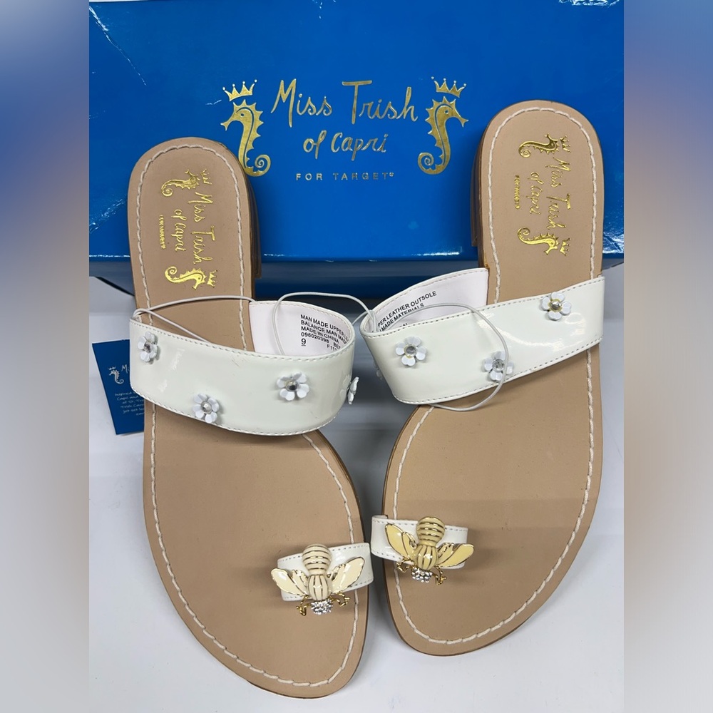 🐝 MISS TRISH of CAPRI - Bee Sandals 🐝